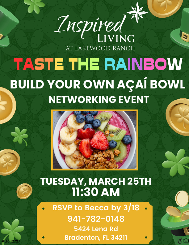 Taste the Rainbow: Build Your Own Acai Bowl